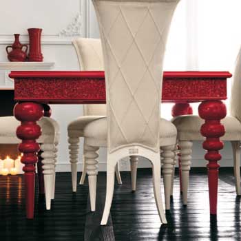 Итальянская гостиная New Baroque фабрики ALTAMODA Прямоугольный стол
