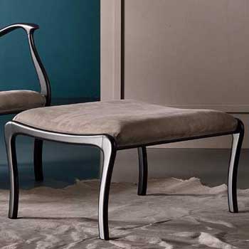 Итальянские кресла Luxury фабрики VENETA SEDIE Пуф AMELIE