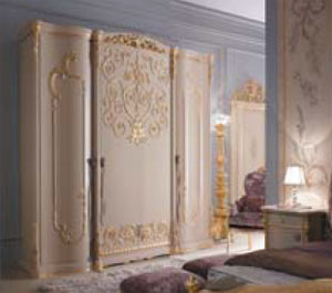Итальянская спальня Imperiale фабрики ALBERTO & MARIO CHEZZANI Шкаф 3-дверный