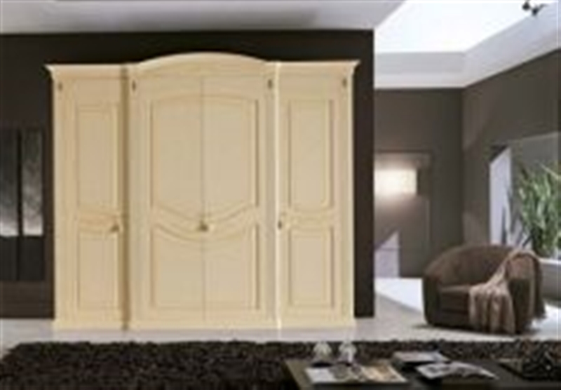 Итальянский шкаф Master фабрики FRATELLI CENEDESE Шкаф 4-дверный Lecce Plus (Laccati White Style)