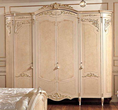 Итальянская спальня Reggenza Luxury фабрики BARNINI OSEO Шкаф 4-дверный