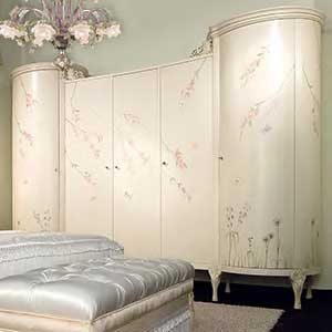Итальянская спальня Butterfly фабрики FRATELLI RADICE Шкаф 5-дверный