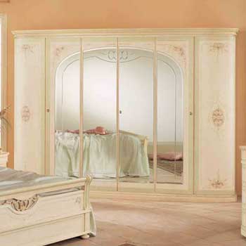 Итальянская спальня Donatella фабрики ALBERTO & MARIO GHEZZANI Шкаф 6-дверный