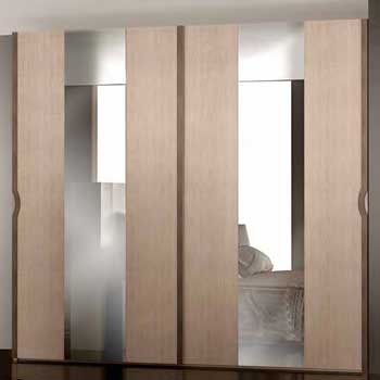Итальянская спальня Alchimie Ninfea фабрики SIGNORINI & COCO Шкаф-купе 2-дверный с зеркалами