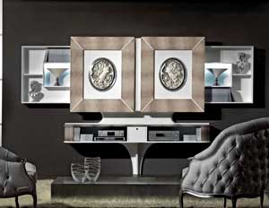 Итальянская мебель для ТВ Modern фабрики VISMARA DESIGN SLIDING - H.C.