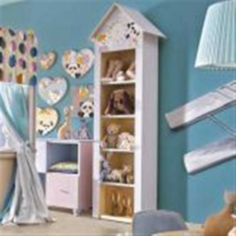 Итальянская детская кровать Girl and Boy фабрики ALTAMODA комп.3 Стеллаж