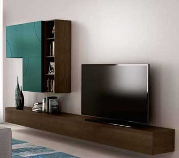 Итальянская мебель для ТВ Infinity фабрики SIGNORINI & COCO Стенка Comp. 2