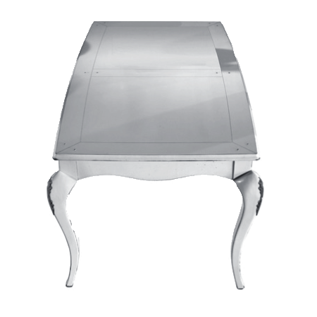 Итальянская гостиная Memorie Veneziane фабрики GIORGIOCASA Стол прямоугольный (серебро)