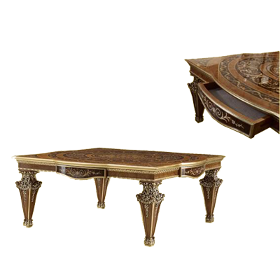 Итальянская мягкая мебель Villa Medici фабрики AGOSTINI MOBILI Столик квадратный