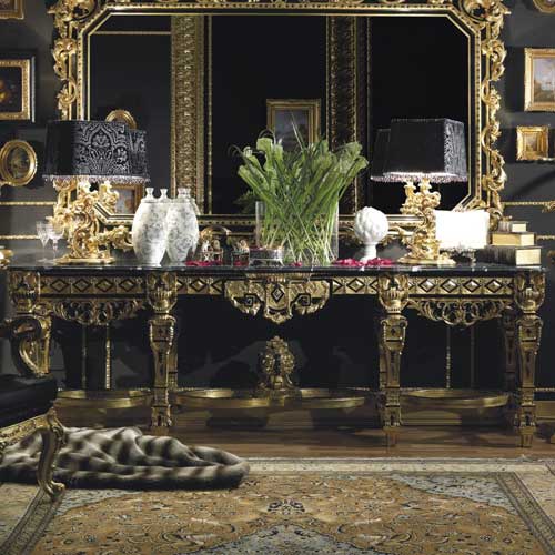 Итальянская спальня Luxury фабрики ASNAGHI INTERIORS Туалетный столик Cezanne