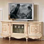 Итальянская мебель для TV Manuel Laccato Fiorentino фабрики FRATELLI PISTOLESI Тумба под ТВ