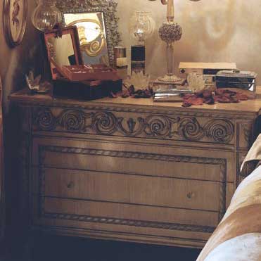 Итальянская спальня Prestige Gretel фабрики ASNAGHI INTERIORS Тумба прикроватная Gretel