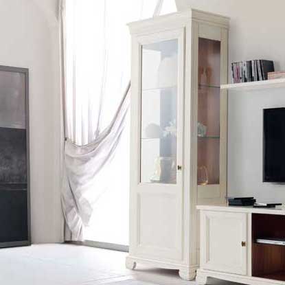 Итальянская мебель для TV Arte фабрики BRUNO PIOMBINI Витрина 1-дверная (правая)