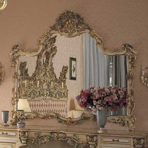 Итальянская спальня Arcadia фабрики ASNAGHI INTERIORS Зеркало Arcadia