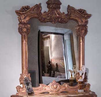 Итальянская спальня Lady D фабрики MANTELLASSI Зеркало Bartolomeo