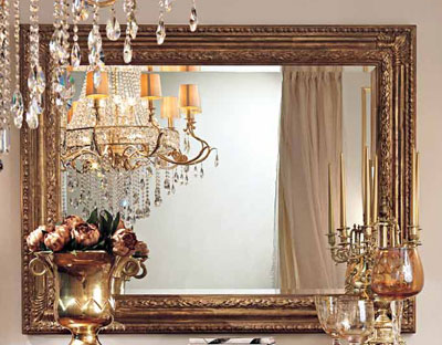Итальянская гостиная Reggenza Luxury фабрики BARNINI OSEO Зеркало D