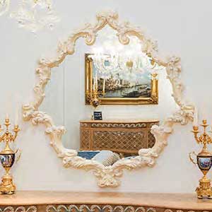 Итальянская спальня фабрики FRATELLI RADICE  Зеркало для туалетного столика