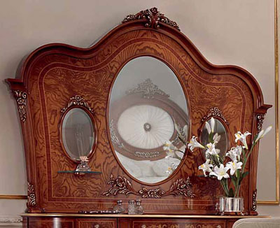 Итальянская спальня Reggenza Luxury фабрики BARNINI OSEO Зеркало для туалетного столика