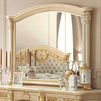 Итальянская спальня Luigi XVI Laccato фабрики VALDERAMOBILI Зеркало для туалетного столика