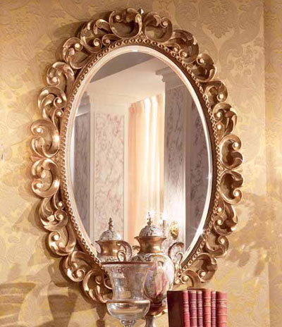 Итальянская гостиная Prestige Plus Frassino фабрики BARNINI OSEO Зеркало L.110