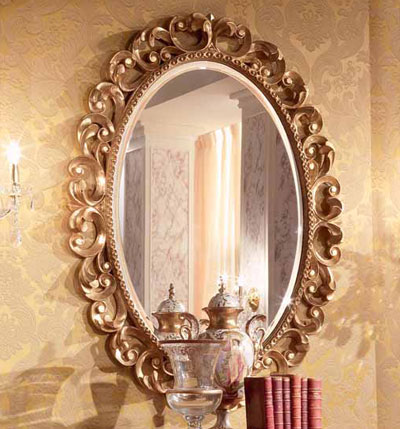 Итальянская гостиная Prestige Plus  фабрики BARNINI OSEO Зеркало L.110