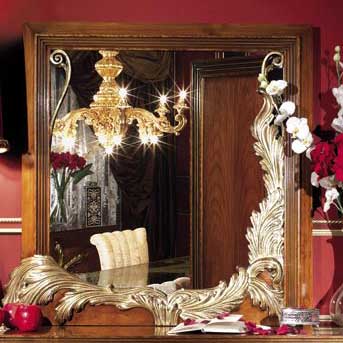 Итальянская гостиная Luxury Miro фабрики ASNAGHI INTERIORS Зеркало Miro