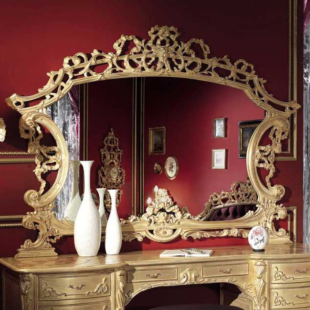 Итальянская спальня Luxury фабрики ASNAGHI INTERIORS Зеркало Modigliani