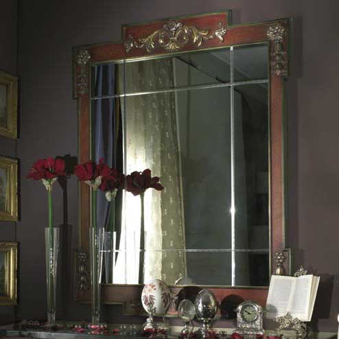 Итальянская гостиная Prestige Eubea фабрики ASNAGHI INTERIORS Зеркало Rouge