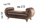 Итальянская мягкая мебель Modigliani фабрики ARREDO CLASSIC. Стоимость комплекта как на фото (диван+кресло). Кушетка Venere кат. А (ножки modigliani)