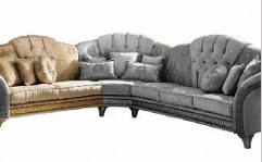 Итальянская мягкая мебель Melodia фабрики ARREDO CLASSIC. Стоимость дивана как на фото. Диван 2-х местный без подлокотников кат. C, G, кожа с набивкой