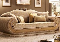 Итальянская мягкая мебель Leonardo фабрики ARREDO CLASSIC. Стоимость дивана как на фото. Диван 3-х местный кат. C, G, кожа