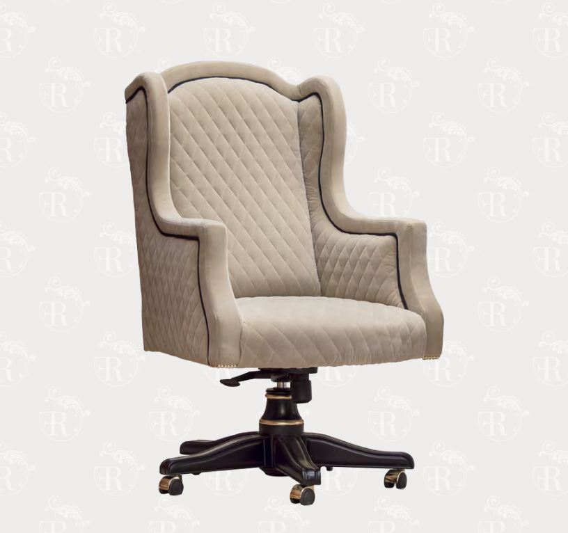 Итальянское кресло для письменного стола арт. 030 фабрики FRATELLI RADICE Кресло для письменного стола с подъемным механизмом