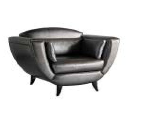 Итальянская комплект мягкой мебели №19 (диван + 2 кресла) фабрики CARPANESE Кресло (натуральная кожа)