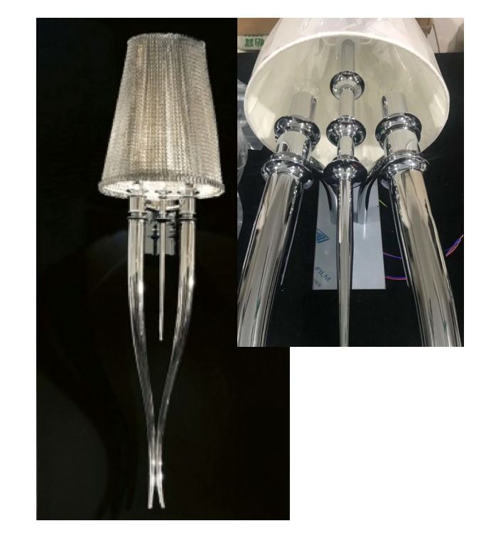 Итальянский настенный светильник Cornolungo 2 фабрики DUE EFFE Бра (2 лампы)