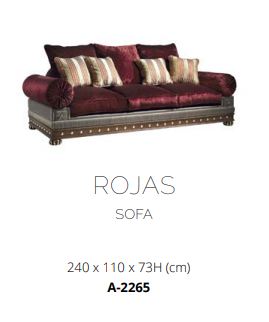 Испанский комплект мебели (диван + журнальный стол + кофейный столик) фабрики COLECCION ALEXANDRA Диван Rojas