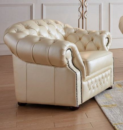 Комплект мягкой мебели арт. B128 Beige (диван 3-х местный) бренда ESF Кресло