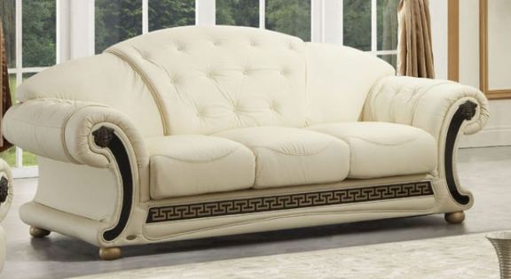 Комплект мягкой мебели Versace White (диван 3-х местный) бренда ESF Диван 3-х местный 