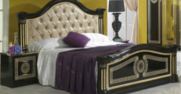 Итальянская спальня New Serena комп.3 ( кровать со сп. местом на 160 см + 2 тумбочки) фабрики BEN COMPANY Мягкое изголовье (отдельно)