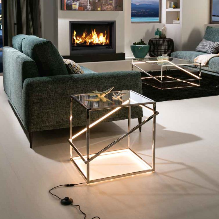 Испанский столик со встроенной подсветкой Moonlight бренда SCHULLER Столик с подсветкой 
