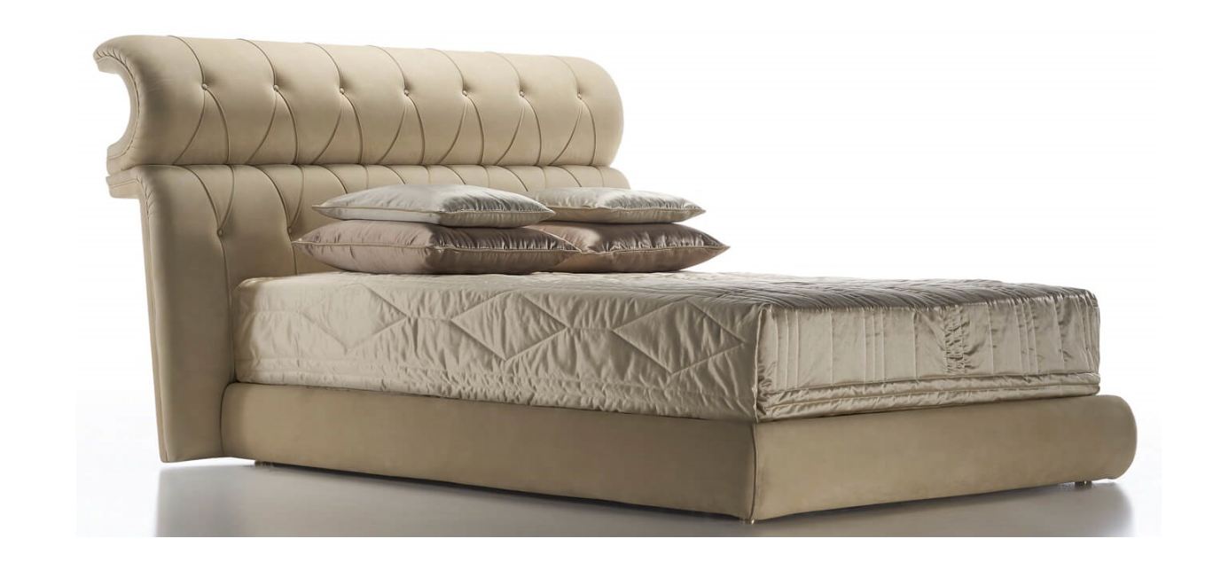 Итальянская кровать Zamia ( с решеткой и матрасом) фабрики ALTAVILLA Кровать со спальным местом 160*190